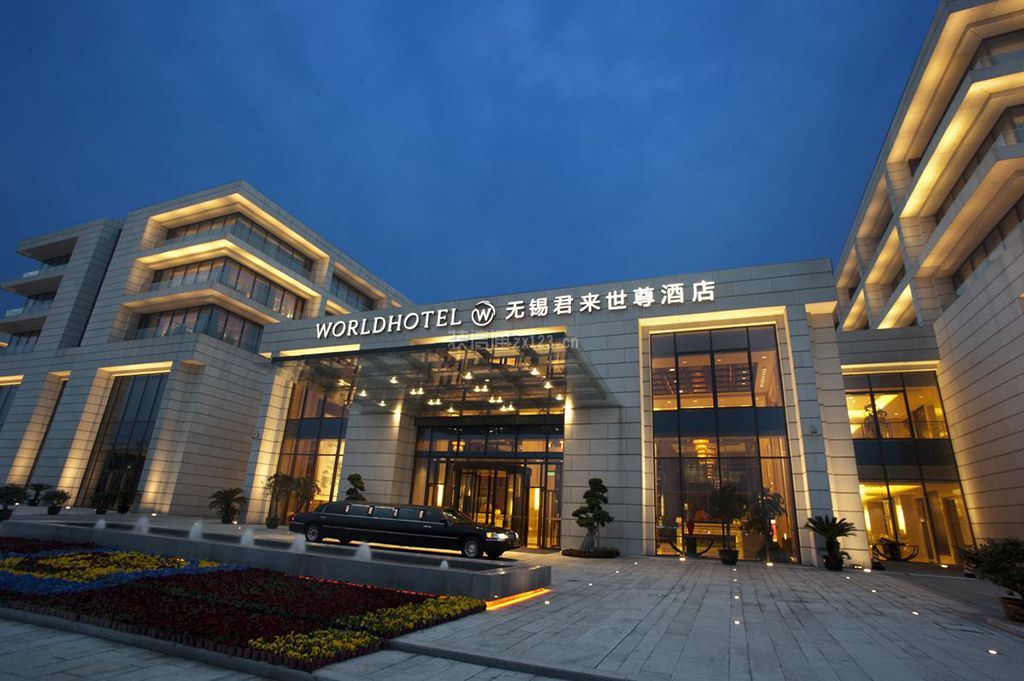 南京君来世尊酒店现代风格3000平米设计方案 酒店吊顶效果图_装信通网
