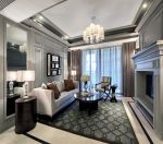 宜家国际公寓85㎡二居室欧式风格装修案例