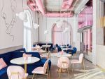 法式餐厅200平米工业风格装修案例