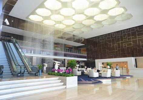 银城皇冠假日酒店1000平方米现代风格装修案例