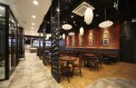 南京餐饮店混搭风格399平米装修案例