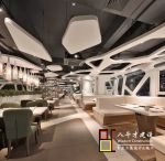 餐饮店现代风格360平米装修案例