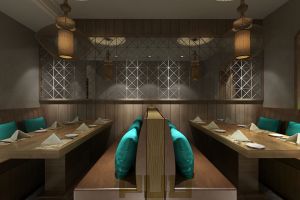 南京餐饮店242平米中式风格装修案例