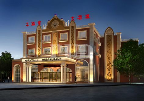 南京酒店欧式风格3600平米装修案例