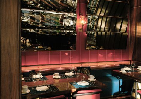350平米现代风格中餐厅装修案例