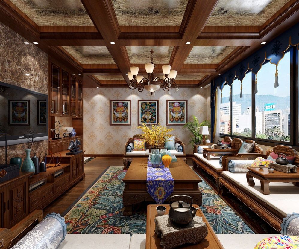 格栅吊顶设计图片欣赏 格栅吊顶