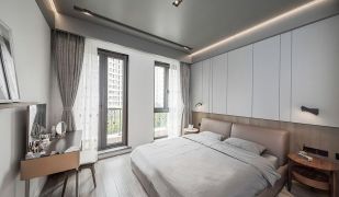 成都三室二厅卧室吊顶装修图片