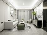 中新国际城127平三居室中式风格装修案例