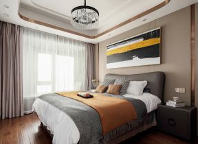 现代卧室简约装修图 现代卧室装修效果图大全2020图片