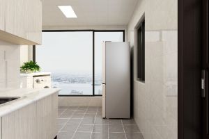 [福州居悠装饰]103平米现代暖色三居室装修设计案例赏析