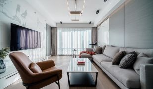 三室一厅新居客厅简装修设计实景图