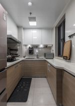 两室一厅一厨一卫现代厨房装修效果图