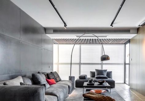 碧桂园·原树缇香现代风格128平米三居室设计效果图案例
