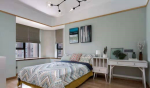 新力珑湾混搭风格143平米三居室装修效果图案例