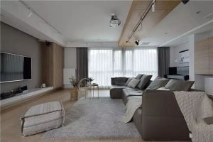 [北京兰雄装饰]客厅有横梁应该如何设计?客厅有横梁装修设计方案