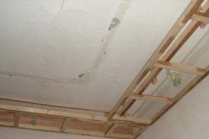家装木龙骨吊顶施工工艺流程