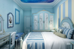伟东湖山美地地中海风格112平米三居室装修案例