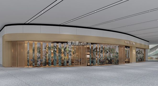 广州芒果树品牌酒店50平米现代风格装修案例