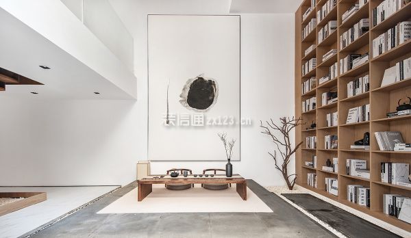日式别墅水茶室装修设计效果图
