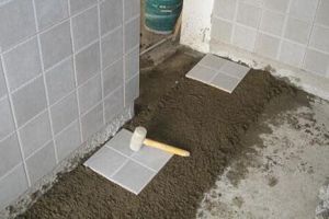 地砖的铺贴方法
