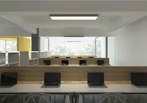 800平米现代风格办公室装修案例