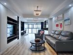 滨海阳光143㎡四居室现代简约装修案例