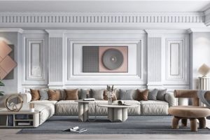 [青岛宜家装饰]客厅沙发抱枕搭配技巧，装一个有颜值的家！