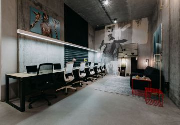 500平米工业风格办公室装修案例