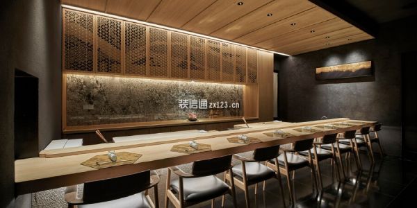 300平米日式风格料理店装修案例