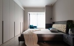 暖山国际现代风格110平米三居室设计效果图案例
