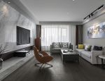 融创东海湾现代风格124平米三居室设计效果图案例