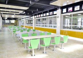 学校食堂装修效果图 学校食堂设计