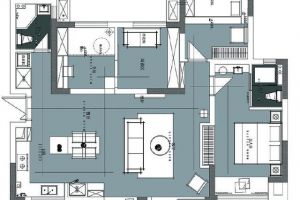 现代混搭风110㎡住宅赏析，让生活更个性随意