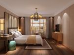 宏都峰景194㎡四居室中式风格装修案例