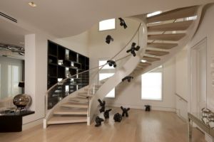 室内升降楼梯的安装方法