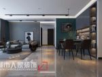 台湾村140平轻奢风格三居室装修案例