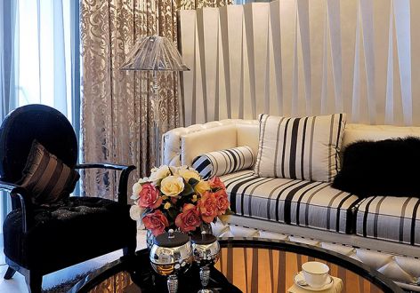 美的君兰江山140㎡四居室欧式轻奢风格装修案例