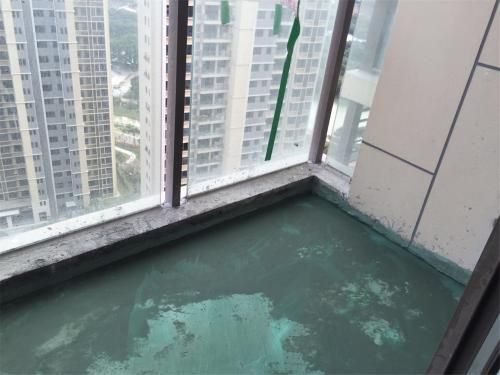阳台防水施工效果图