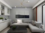 风尚米兰90平米现代二居室装修案例