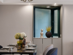 龙鑫佳苑现代风格106平米三居室装修设计效果图案例