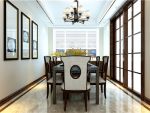 荣光崴廉国际三居室150平米新中式风格装修案例