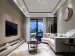 中南漫悦湾现代风格93平米三居室装修案例