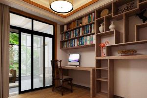 [深圳华美乐装饰]书房装修攻略分享，装出舒适、实用的书房!