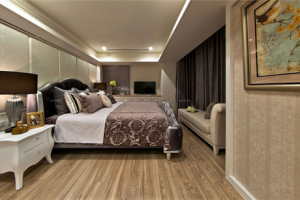 卧室用宽地板
