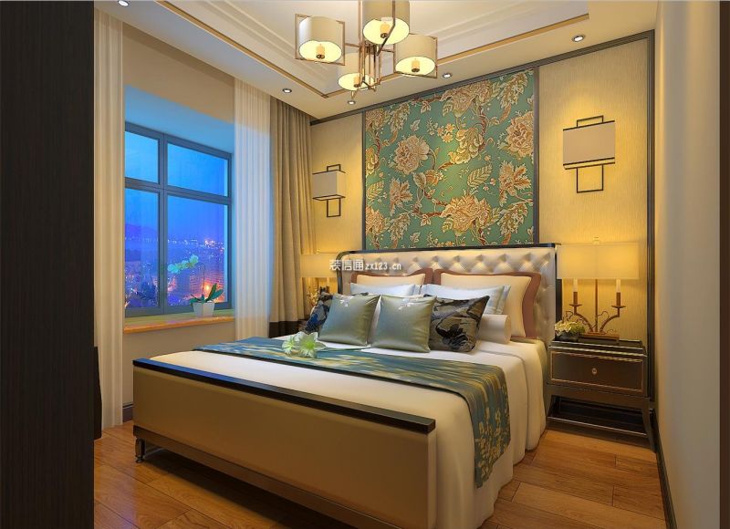 盛达公馆150平三居室简约风格装修案例