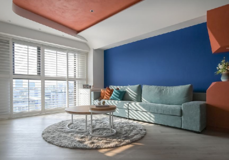龙湾·凤凰台北欧风格146平米三居室装修设计图案例