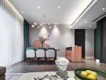 龙湖汇景豪庭114㎡三居室现代风格装修案例