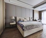 和泓蓝城·桃花源现代风格180平米三居室装修设计图案例