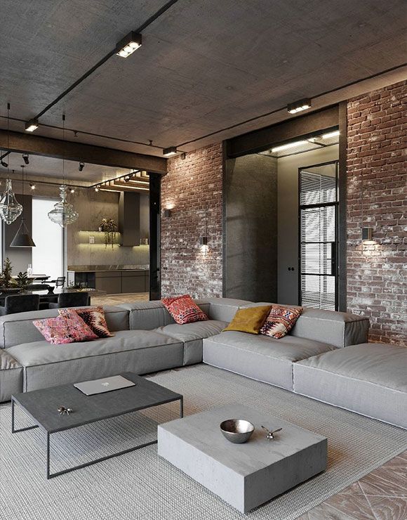 成都安家怡居装饰另类的现代工业风装修设计粗犷很高级