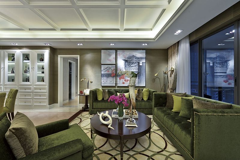 美式风格客厅沙发 美式风格客厅装修图